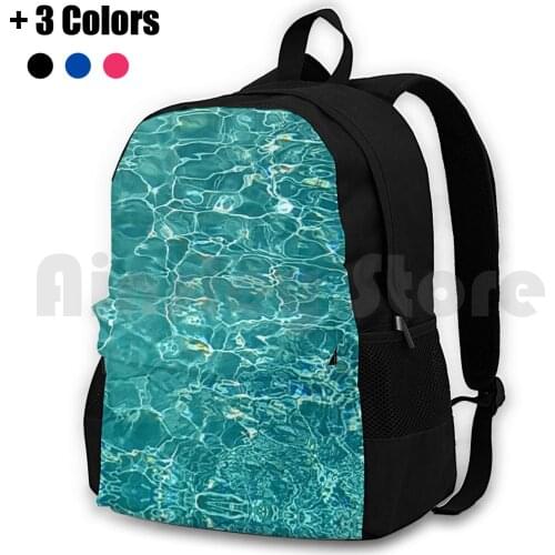 Piscina Outdoor Hiking Backpack Waterproof Camping Travel Acqua Piscina Mare Estate Tuffi Fresco Gioco Allegria Sport Azzurro