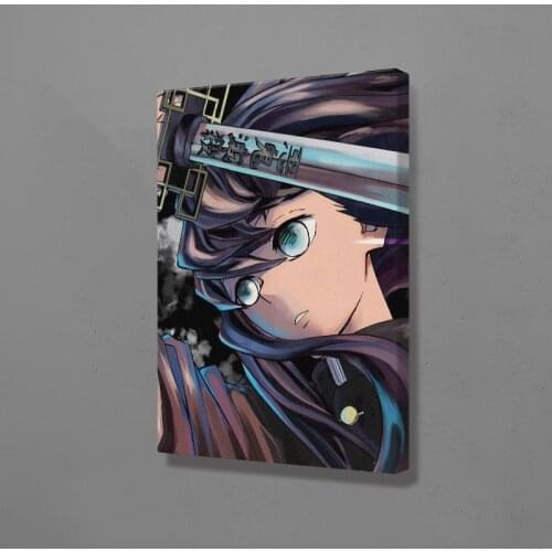 Muichiro Tokito Kimetsu no Yaiba wall Art canvas decoration poster prints For living room home bedroom decor painting