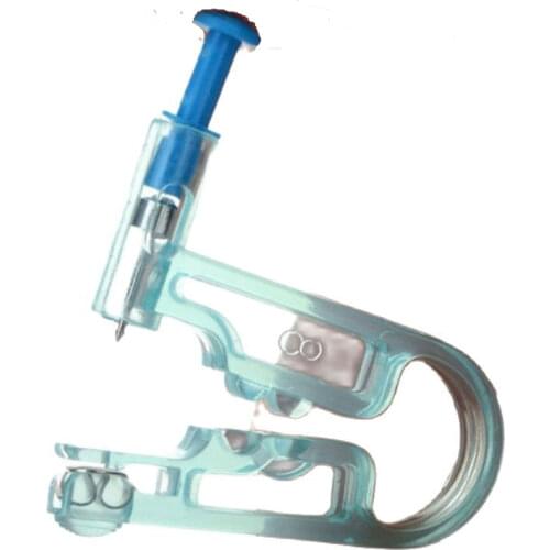 5pcs Disposable Ear Hole Piercing Gun Tool With Ear Stud Medical Standard Sterilized No Pain Safety Sterile Asepsis Piercing Kit