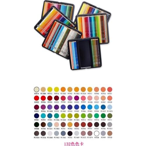 Prismacolor 132 lapis de cor premium, tin box set, Premier oil Color pencil sanford drawing Pencil Prismacolor Colored Pencils