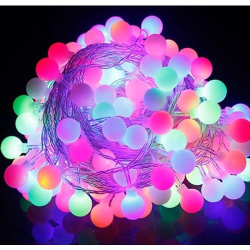 30M 300 LED Ball Fairy String Lights Lamps Garlands For Christmas Tree Xmas Holiday Wedding Garden Outdoor Indoor Decoration
