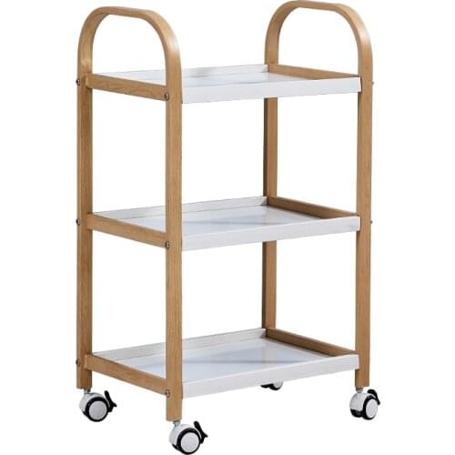 Beauty salon three-story beauty salon special trolley can move manicure embroidery tool car frame