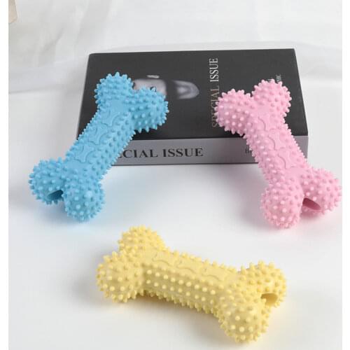 Dog Bone Toy Chewing Training Dog Molar Teeth Chewing Toy Pet Supplies Puppy Chew Toy Dog Accessories