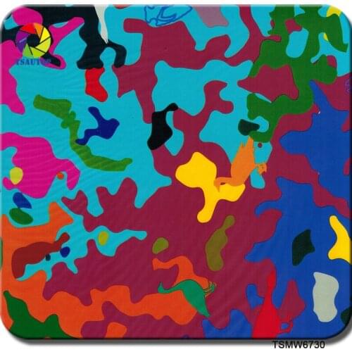 Free shipping 0.5*2m/10m size TSMW6730 water transfer printing film Hydrographic dipping film