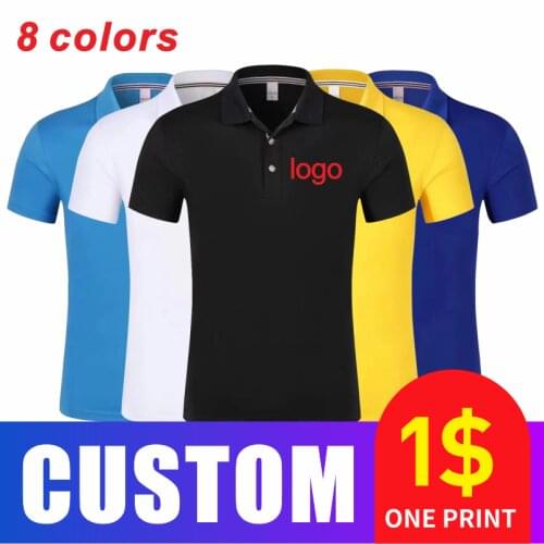 COCT Summer Casual Men And Women Short-Sleeved Polo Shirts Custom Logo Embroidery Printing Personalized Design Tops