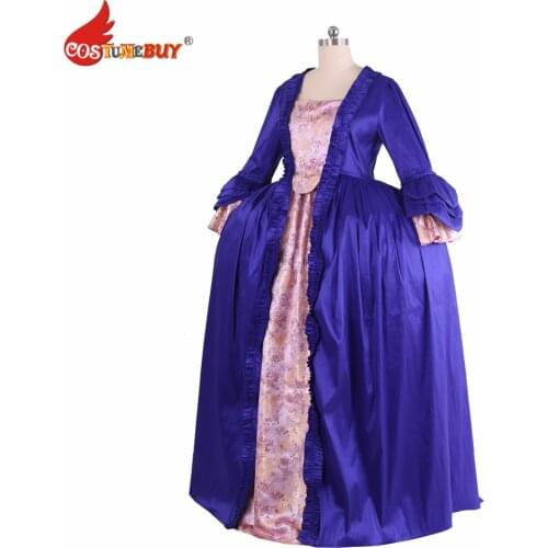 Costumebuy Regency pioneer 18th Versailles Duchess Belle dress medieval Reenactment Theatre Civil war Victorian Rococo Ball Gown