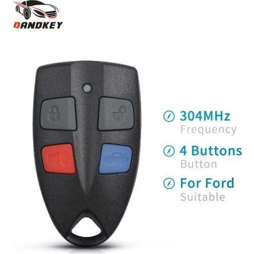 Dandkey For Ford Falcon AU FPV XR6 XR8 Series 2 3 99'-02' AU2 AU3 1999-2002 4 Buttons 304MHz Smart Remote Car Key Replacement