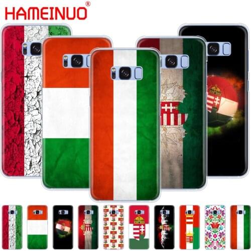 HAMEINUO Hungary Hungarians Flag cell phone case cover for Samsung Galaxy S9 S7 edge PLUS S8 S6 S5 S4 S3 MINI