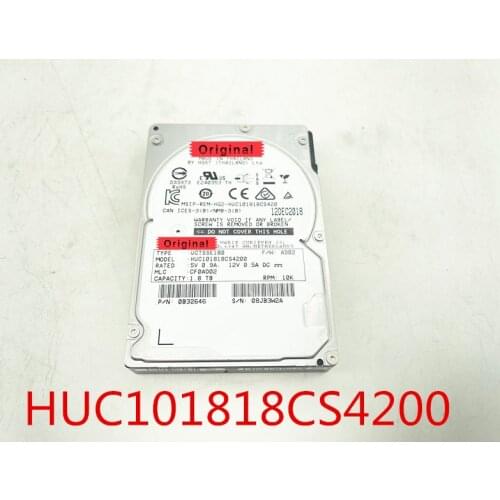 HUC101818CS4200 1.8T SAS 2.5inch Ensure New in original box. Promised to send in 24 hours