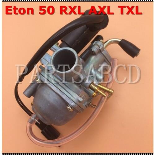 Carburetor 2 Stroke for E-TON Eton 50 RXL AXL TXL ATV Carb electric choke