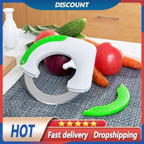 Wheel Knife Cutting Dish Rolling Knife Stainless Steel Wheel Knife Circular Kitchen Cutter Pizza Pastry Cutter Chopper Artifact
