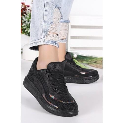 Woggo Pnt 333025 Daily Laced Silvery Women Sports Shoes