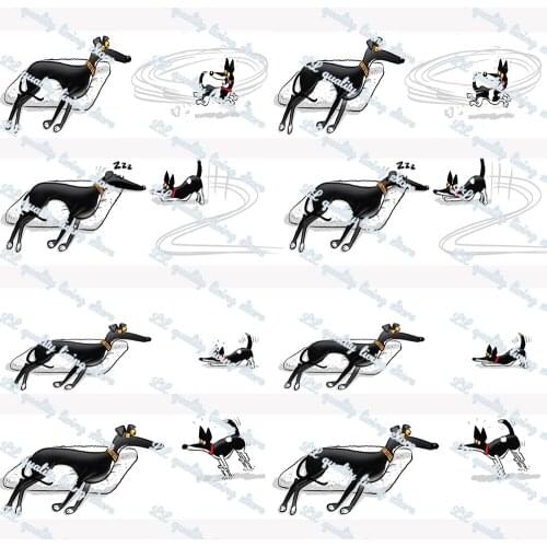 WL 2‘’Lazy Greyhound Grosgrain Ribbon Gift Wrapping Bowknot Diy Party Decoration Craft Supplies Animal Collar