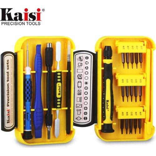 Kaisi 21 In 1 Precision Screwdriver Set Repair Tools Multi-function Phillips&Torx Screwdrivers Hand Tool Set for Laptop Computer