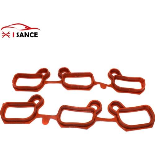 New Engine Intake Manifold Gasket Set 11611436631 for 1999-2006 BMW E36 E39 E46 E60 E85 325Ci 330Ci X3 X5 Z4