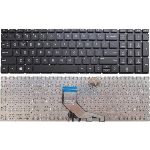 NEW Laptop US Keyboard Black for HP 15-DA 15-DB 15-DX 15-CX TPN-C136 C135 C133 NSK-XNTPC
