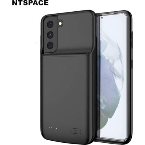 NTSPACE Battery Charger Cases For Samsung Galaxy S21 Plus Battery Case Power Bank Cover for Samsung S21 Ultra 5G Charging Case