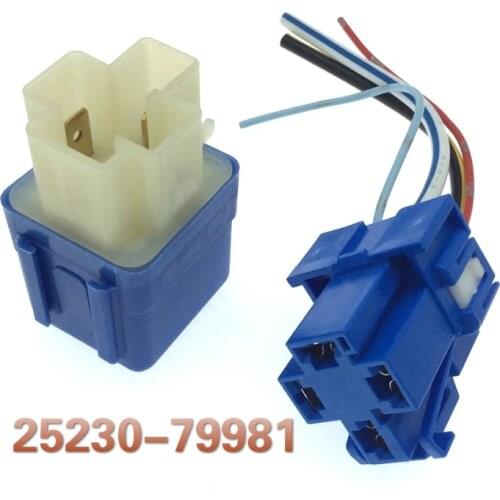Original new for Nissan cefiro Sylphy -trail Teana fan oil pump 25230-79981 car relay plug socket cable