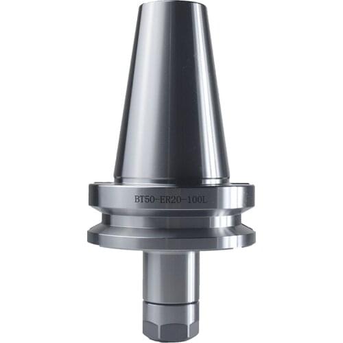 CNC Milling Machine Chuck Tool Carrier Collet Tool Holder Milling Lathe BT50-ER20-100L