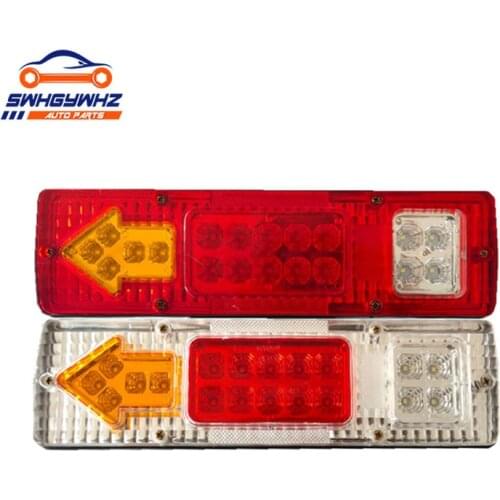 Tail Lights 12V 24V Trailer Truck Sequential Turn Signal Reverse Brake LED Lamp Boat Vehicles Lorry Rear Light