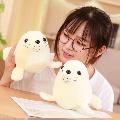 1pcs 30cm Cute Ocean Animal Soft Sealion Plush Toy Stuff Doll Birthday Gifts For Children Kids