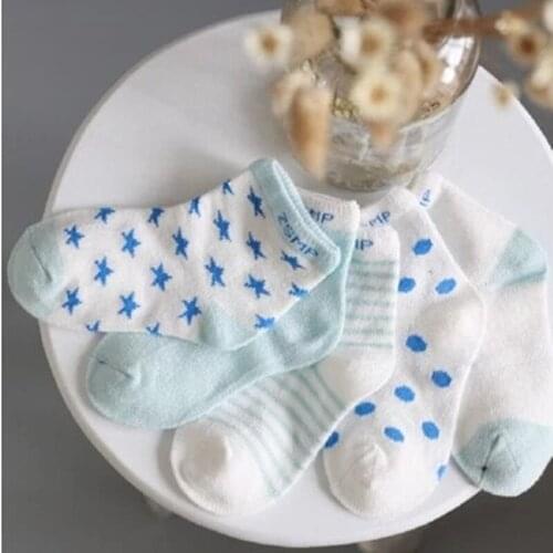 5Pairs Socks Baby Boy Girl Winter Baby Socks Floor Children Socks DFE8R8E