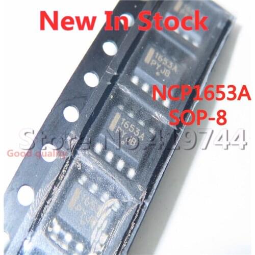 5PCS/LOT 1653A NCP1653A NCP1653ADR2G SOP-8 SMD LCD power chip In Stock NEW original IC