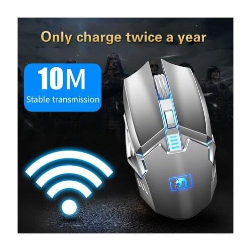 6-block adjustable wireless charging mouse 3500dpi mute macro USB charging Wrangler Gaming silent notebook game