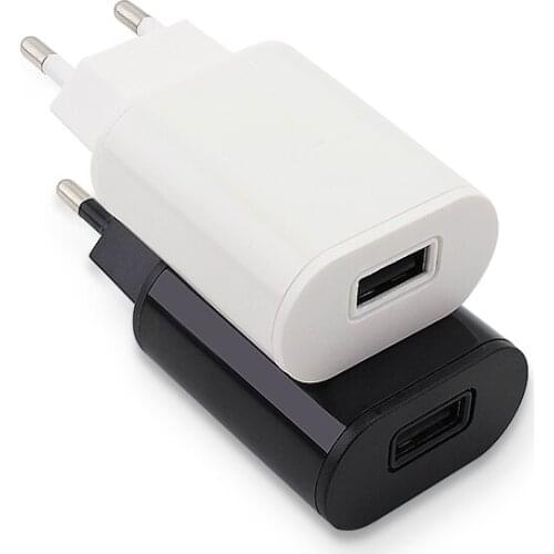 AC DC Power 5V Adapter Supply Mobile Phone Chargers 5V 2A One USB Universal Phone Charger EU Plug Power Adapter 220V
