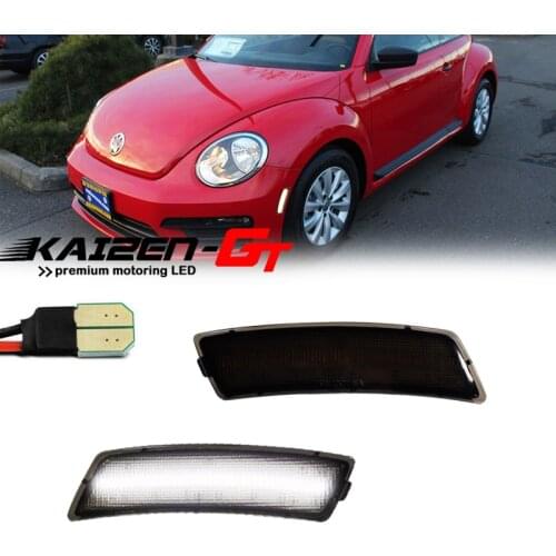 White / Amber LED Signal Lights For 2018-up Volkswagen Tiguan, For 2012-2019 Volkswagen Beetle Front Fender Side Marker Light