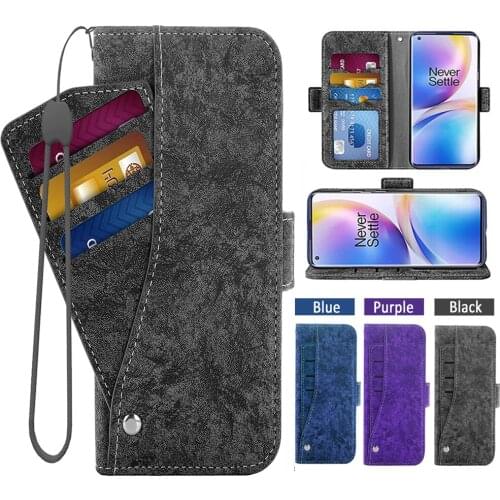 Magnetic Phone Case For OnePlus 8 Pro One Plus 8Pro 5G On 1Plus 1 + Plus8 1+ Flip Leather Wallet Cover Card Holder