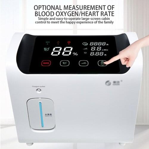 Oxygen Concentrator Generator Machine Portable 24 Hours No Battery Air Purifier