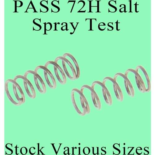 Custom 0.5mm Wire Diameter Compression Spring Stainless Steel