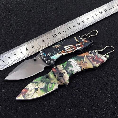 Mini Hunting Folding Blade Knife Tactical Outdoor Camping Multi Tool Outdoor Knife Handmade Camping Survival Pocket Knives