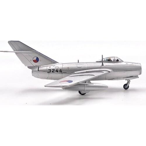 1/72 Scale Soviet Union MiG 15 Bis Fighter Aircraft Alloy Model Metal Die-Cast Toy for Collectible Gift Souvenir Collection Show