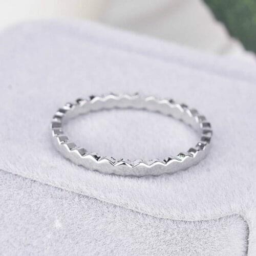 Fashion Luxury 925 Silver Honeycomb Ring for Women Engagement Wedding Gift Jewelry Ring Wholesale