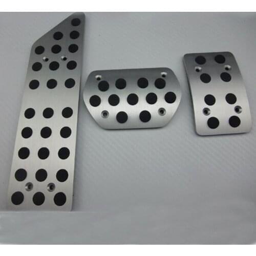 Stainless steel Fuel Brake Footrest Pedal AT/MT for Peugeot 508 2012 - 2016 Citroen C5