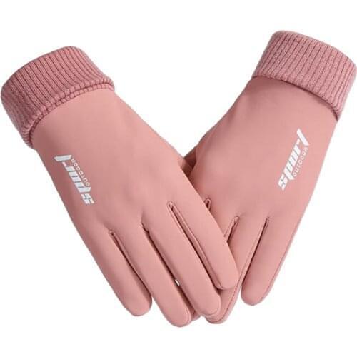 Winter Cycling Women Touch Screen Non-Slip Gloves For Men Camping Bike Thermal Running Skin Feeling Hiking Waterproof Gloves