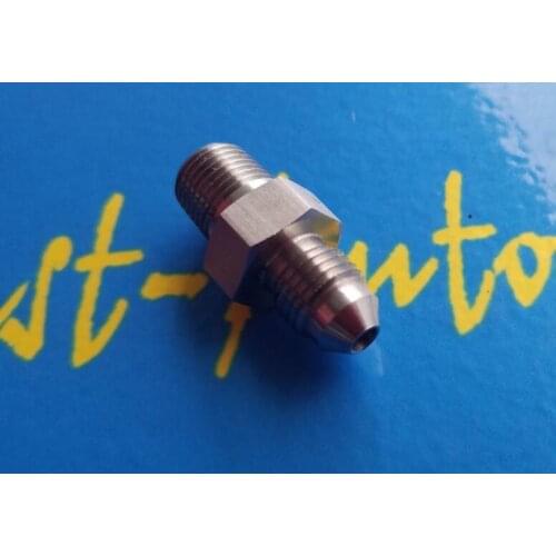 Male npt1/8 1/8''NPT 1/8npt npt 1/8 to 3an an3 an 3 male adaptor adapter tpfe ptfe brake hose Fitting