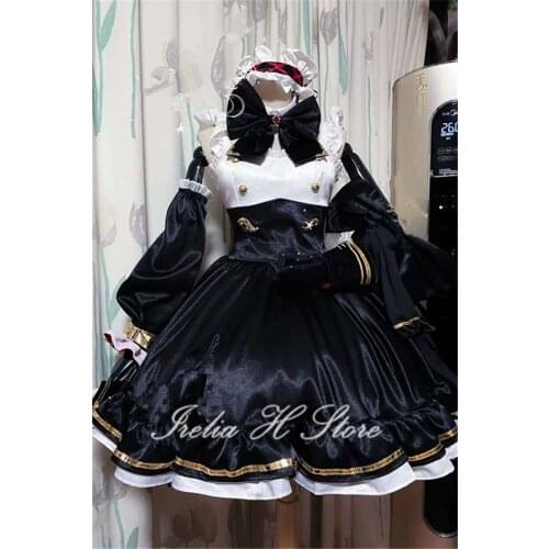 Irelia H Store Vtuber Mori Calliope Maid Dress Cosplay Costume Halloween Costumes for Female