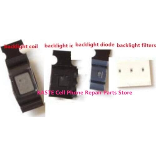 15set/lot full backlight kit for iPhoe 6 6plus Backlight IC Chip U1502 + backlight coil L1503 +D1501 diode , filters FL2024