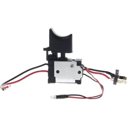 Electric Drill Dustproof Speed Control Push Button Trigger Switch DC 7.2-24V