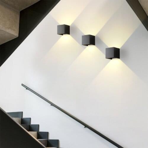 6W 12W LED Waterproof Wall Lamp Outdoor Decoration Indoor Bedroom Living Room Bedside Corridor Balcony Aisle Garden LP29
