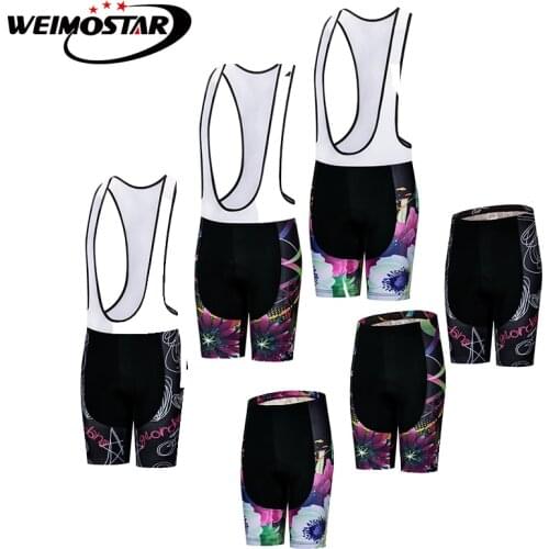 2019 New Arrival Weimostar Women cycling shorts Quick-Dry Gel Padded Shockproof Racing Bicycle Bike Downhill Bicycle mtb shorts