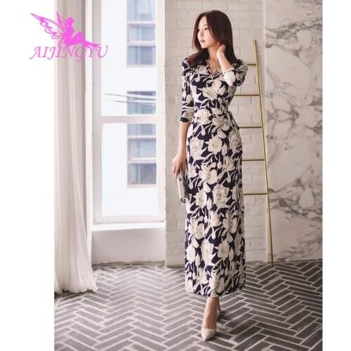 AIJINGYU Evening Dress For Wedding Party Gown 2021 Elegant Formal Special Occasion Dresses Sexy Fashion Gowns FK354