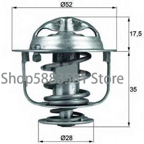 Car thermostat assembly hon daa cco rd engine water pump thermostat Coolant thermostatThermostat core