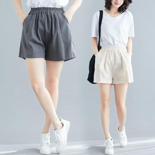 Feelingstory Women's Cotton Shorts