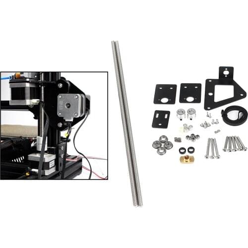 3D Printer Dual Z axis Kit Z Tension Pulley Set For Ender-3 Ender 3 Ender3 Part Single Motor Dual Z-axis