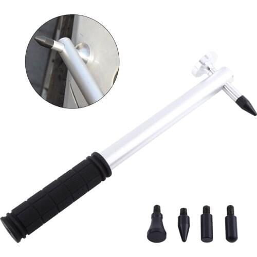 Paintless Hail Dent Repair Removal Hammer Knockdown Tools Kit With 5 Heads