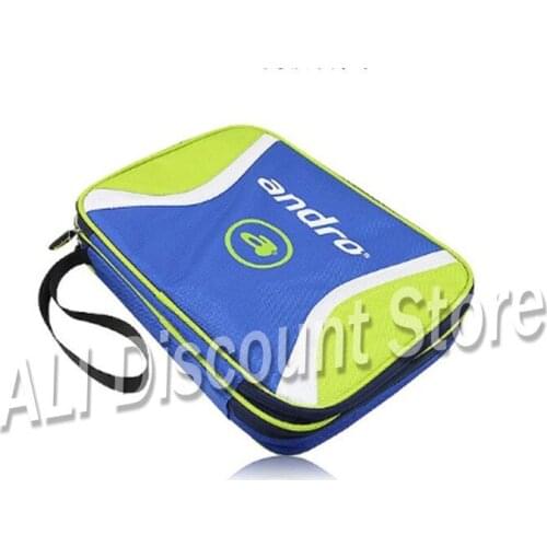 Andro Original Table Tennis Bag Ping Pong Case Tenis De Mesa Double Layer